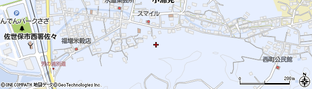 長崎県佐々町（北松浦郡）小浦免周辺の地図