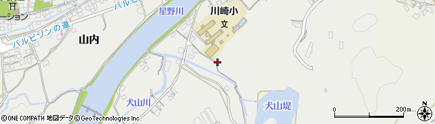 福岡県八女市山内773周辺の地図