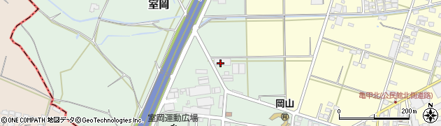 積水ヒノマル株式会社　筑後営業所周辺の地図