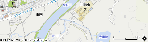 福岡県八女市山内797周辺の地図