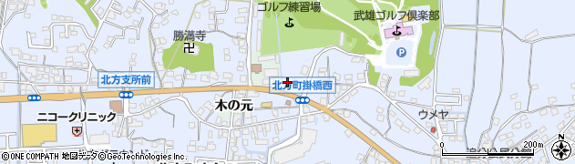 佐賀銀行北方支店 ＡＴＭ周辺の地図