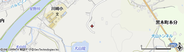 福岡県八女市山内1060周辺の地図