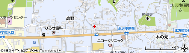 料亭松山周辺の地図