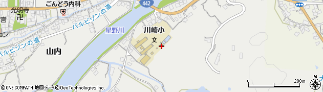 福岡県八女市山内1041周辺の地図
