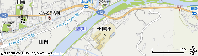 福岡県八女市山内780周辺の地図