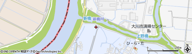 福岡県大川市向島472周辺の地図