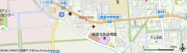 野中川魚店周辺の地図