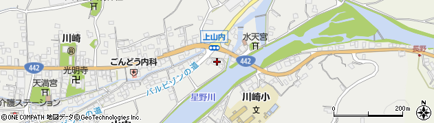 福岡県八女市山内725周辺の地図