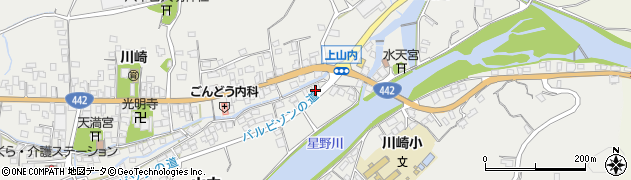 福岡県八女市山内730周辺の地図