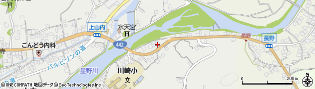 福岡県八女市山内752周辺の地図