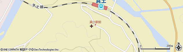 愛媛県北宇和郡松野町蕨生356周辺の地図