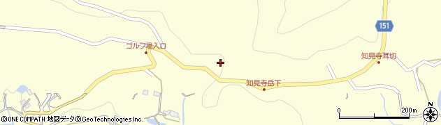 長崎県佐世保市知見寺町1069周辺の地図