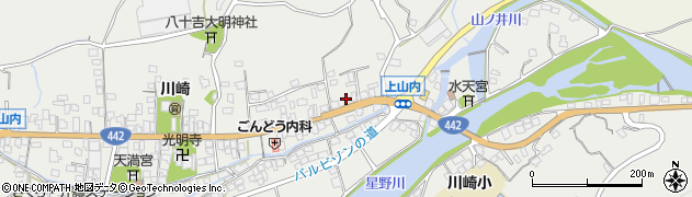 福岡県八女市山内609周辺の地図