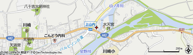 福岡県八女市山内733周辺の地図