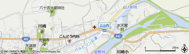 福岡県八女市山内611周辺の地図