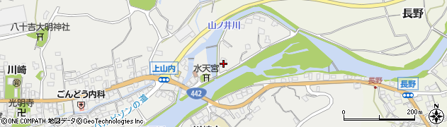 福岡県八女市山内1206周辺の地図