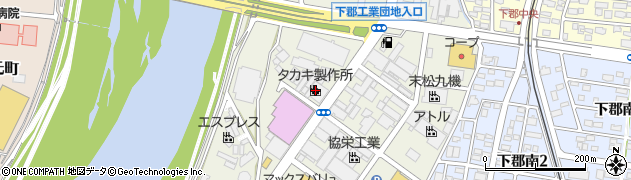 タカキ製作所株式会社周辺の地図