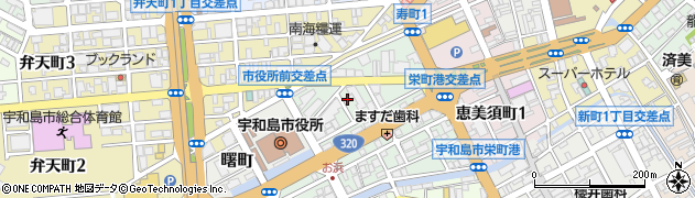 大介うどん 栄町店周辺の地図
