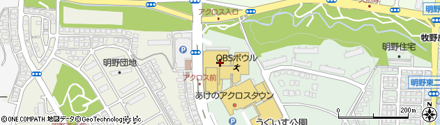 株式会社菊家　明野アクロス店周辺の地図