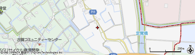 福岡県三潴郡大木町福土841周辺の地図