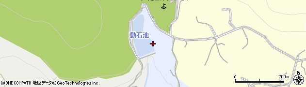 動石池周辺の地図