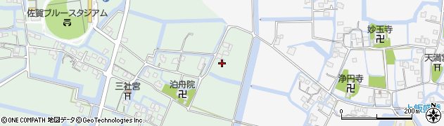 佐賀県佐賀市西与賀町高太郎408周辺の地図