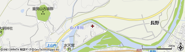 福岡県八女市山内1185周辺の地図