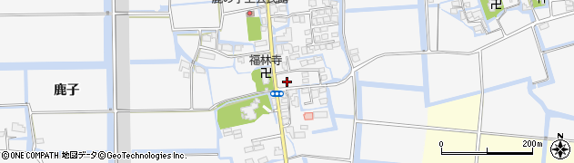 佐賀県佐賀市本庄町（鹿子）周辺の地図