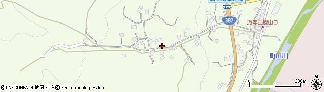 大分県玖珠郡九重町引治798周辺の地図