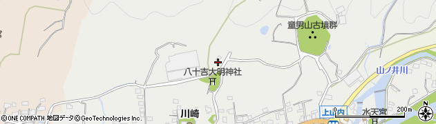 福岡県八女市山内1361周辺の地図