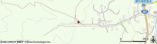 大分県玖珠郡九重町引治887周辺の地図