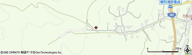 大分県玖珠郡九重町引治886周辺の地図