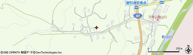 大分県玖珠郡九重町引治797周辺の地図