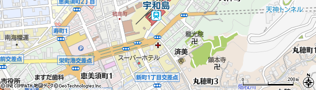 宇和島自動車株式会社　業務部周辺の地図