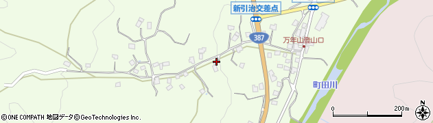 大分県玖珠郡九重町引治699-1周辺の地図