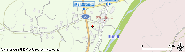 大分県玖珠郡九重町引治670-4周辺の地図