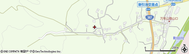 大分県玖珠郡九重町引治776-2周辺の地図