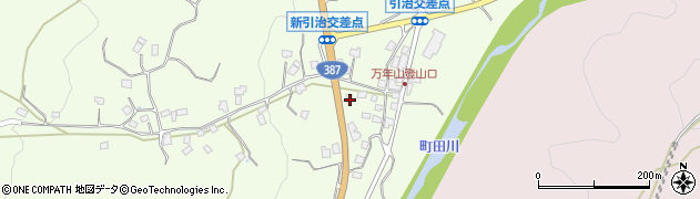 大分県玖珠郡九重町引治671周辺の地図