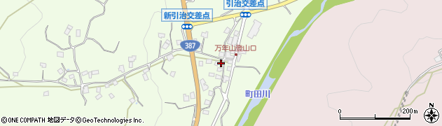 大分県玖珠郡九重町引治670周辺の地図
