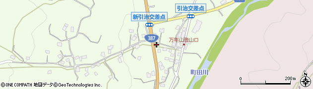 大分県玖珠郡九重町引治872周辺の地図
