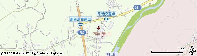 大分県玖珠郡九重町引治658-6周辺の地図