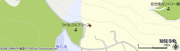 長崎県佐世保市知見寺町1394周辺の地図