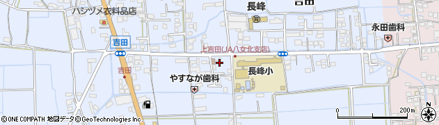 エディオン八女吉田店周辺の地図