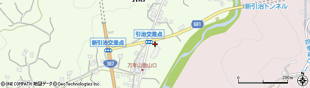 大分県玖珠郡九重町引治583周辺の地図