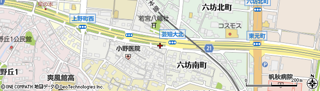 大分県大分市上野町12周辺の地図