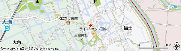 福岡県三潴郡大木町福土773周辺の地図