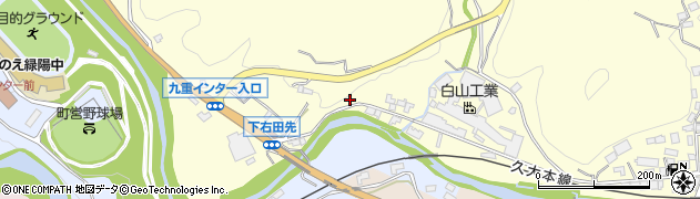 大分県玖珠郡九重町右田1299周辺の地図