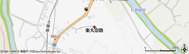 高知県高岡郡四万十町東大奈路周辺の地図
