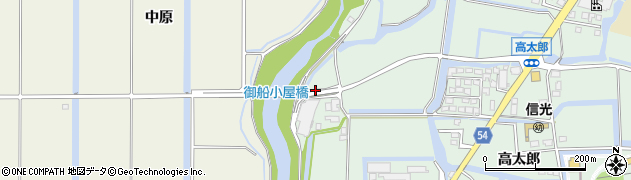 佐賀県佐賀市西与賀町高太郎213周辺の地図