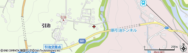 大分県玖珠郡九重町引治543周辺の地図